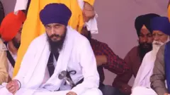 'વારિસ પંજાબ દે'ના પ્રમુખ અમૃતપાલ સિંહ