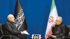 مصاحبه محمدباقر قالیباف با تلویزیون دولتی ایران که در هنگام پخش قطع شد