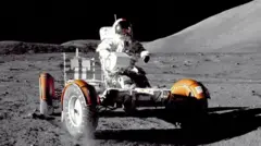1972年阿波罗登月任务中的月球车