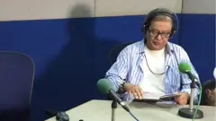 বিবিসি স্টুডিওতে কবি হেলাল হাফিজ