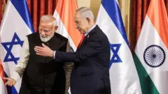 पंतप्रधान नरेंद्र मोदी इस्रायलवरून परतल्यानंतरच्या एका दिवसातच इस्रायल आणि अमेरिकेने इराणवर हल्ला केला