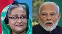 शेख हसीना, नरेंद्र मोदी