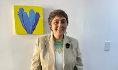 La congresista Carolina Giraldo, fotografiada en diciembre de 2025.