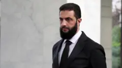 Временный президент Сирии Ахмед аш-Шараа 