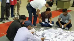 चितवनमा मतगणना 