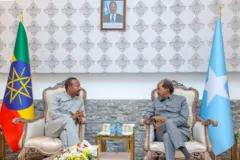 Pirezidaantii Somaaliyaa Hasan Sheek Mohaammadii fi MM Itoophiyaa Abiy Ahimed