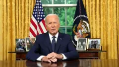 Joe Biden desde el despacho oval