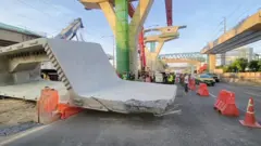 สถานที่เกิดอุบัติเหตุเมื่อวันที่ 7 พ.ค. 2566