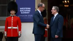 Премијери Србије и Велике Британије, Ђуро Мацут и Кир Стармер у Лондону