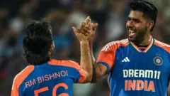 हर्षित राणा और रवि बिश्नाई