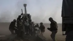 ukraynalı topçular  