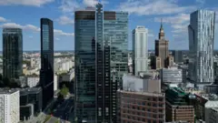 Visoke zgrade u glavnom gradu Poljske, Varšavi