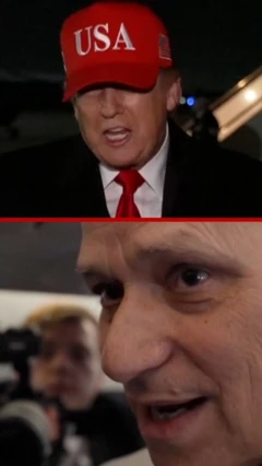 Na gornjoj fotografiji je američki predsednik Donald Tramp, a na donjoj papa Lav XIV.