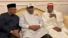 Peter Obi, Seriake Dickson and Rabiu Kwankwaso