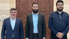 محمود فتحي مع الجولاني وياسين أقطاي.