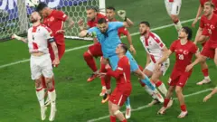 Матч Турции и Грузии