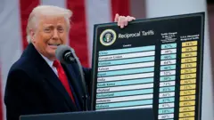 टॅरिफ लावलेल्या जवळपास 100 देशांची यादी व्हाईट हाऊसने 2 एप्रिलला प्रसिद्ध केली.