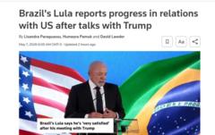 Drible na imprensa, 'clara sintonia' : o que os jornais do mundo disseram sobre encontro de Lula e Trump