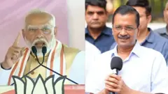  नरेंद्र मोदी अरविंद केजरीवाल 