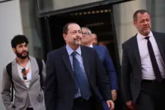 Celso Vilardi deixando o STF