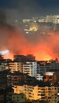 بیروت پر اسرائیلی حملہ