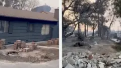 Jedina kuća u ulici koja nije izgorela u požaru u Los Anđelesu