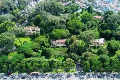 Khu đất số 1, đường Lý Thái Tổ, phường Vườn Lài, TP HCM nhìn từ trên cao