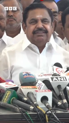 அதிமுக பொதுச்செயலாளர் எடப்பாடி பழனிசாமி 
