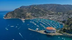 La localidad de Avalon, en la isla Catalina