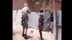 በማኅበራዊ ሚዲያ ላይ በስፋት ሲዘዋወር ከነበረው ቪዲዮ ላይ የተወሰደ ምስል 