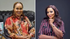 Barr. Uju-Ken Ohanenye and Bianca Ojukwu