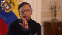 কলম্বিয়ার প্রেসিডেন্ট গুস্তাভো পেত্রো