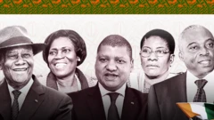 Collage of di candidates