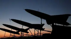  پهپادهای شاهد ۱۳۶ ساخت ایران