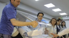 Özbekistan'da oy sayımı 
