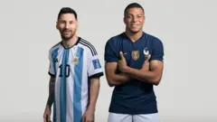 Messi Mbappe