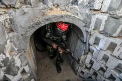 Umurwanyi wa Hamas mu muhora wa mu kuzimu i Gaza