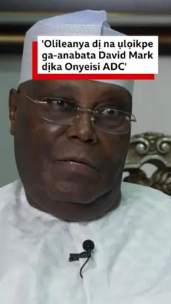 Anyị kwenyere na ụlọikpe ga-anabata David Mark dịka Onyeisioche pati ADC - Atiku Abubakar