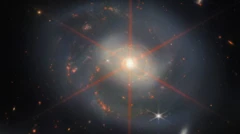 ภาพใหม่ของกาแล็กซี NGC 7469 ที่บันทึกโดยกล้อง JWST