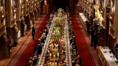 бенкет у Залі св. Георгія у Віндзорі