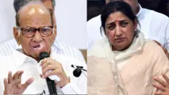 शरद और सुनेत्रा पवार