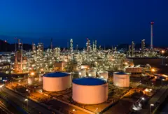 Oil refinery - archive photo