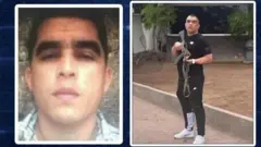 Dos imágenes del NIño Guerrero en un cartel difundido por el gobierno de Venezuela en 2023.
