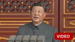 'அச்சுறுத்தலுக்கு பயப்படமாட்டோம்' - புதின் மற்றும் கிம்மை அருகில் வைத்துக்கொண்டு பேசிய சீன அதிபர் ஷி ஜின்பிங்