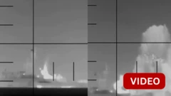 இந்தியப் பெருங்கடலில் இரானிய போர்க்கப்பலை சுட்டு வீழ்த்தியதாக அமெரிக்கா வெளியிட்டுள்ள காணொளி