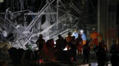 Terremoto no Japão: Explosão em Shopping Deixa Mortos e Presos