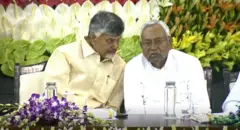 चंद्राबाबू नायडू-नितीश कुमार 