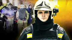 Начальник караула спасателей Александр Гужва