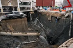 ถนนทรุด รพ วชิระ ิ