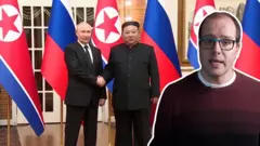 Daniel Gallas, da BBC News Brasil, sobre imagemjogo da roleta paga mesmoencontro entre Vladimir Putin e Kim Jong Un